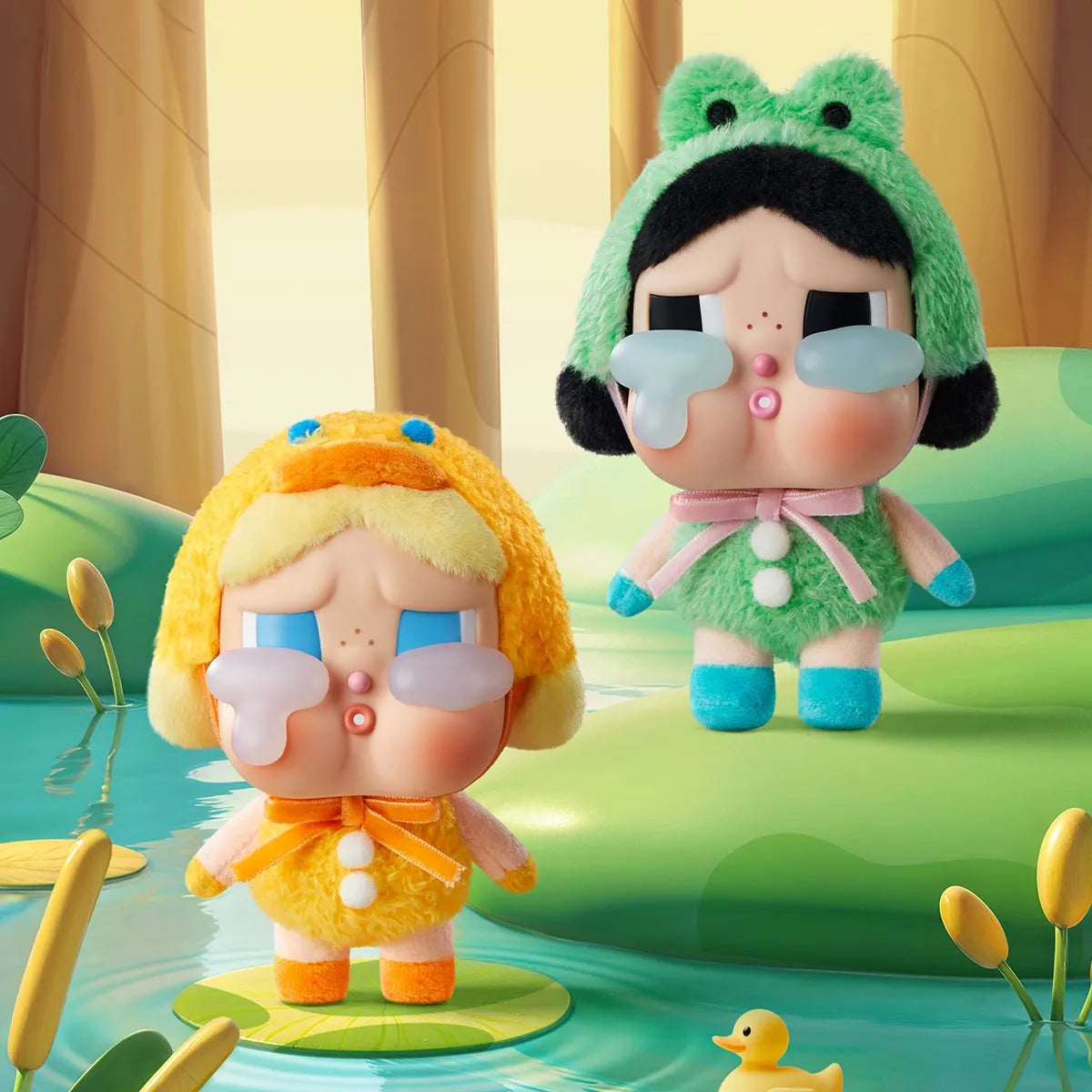 Cry Baby Plush Keychain